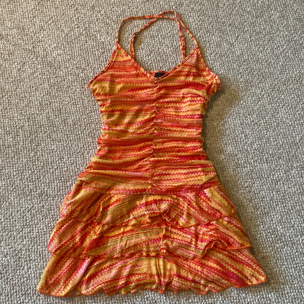 Wild Fable Orange Mini Dress